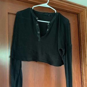 Black Button Up Shirt